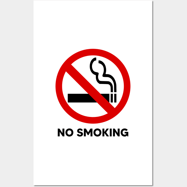 No Smoking Wall Art by Zakzouk-store